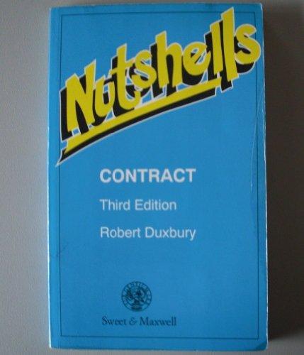 Contract Law in a Nutshell (Nutshells Series)