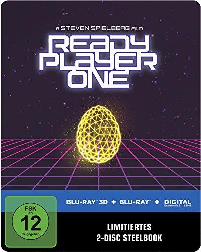 Ready Player One 3D Steelbook (exklusiv bei Amazon.de) [3D Blu-ray] [Limited Edition]