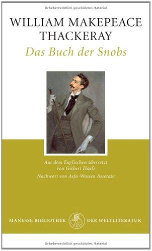 Das Buch der Snobs