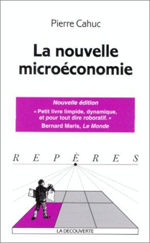 La nouvelle microéconomie