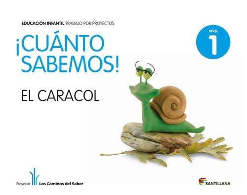 Proyecto los Caminos del Saber, ¡Cuanto Sabemos!, El caracol, Educación Infantil, 3 años