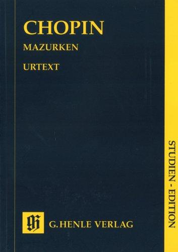 Mazurken. Studien-Edition