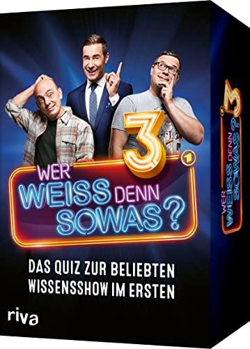 Wer weiß denn sowas? 3 – Das Quiz zur beliebten Wissensshow im Ersten: Trainiere dein Allgemeinwissen mit neuen Fragen aus der Show. Das perfekte Geschenk für alle Quiz-Fans