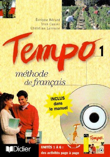 Tempo 1 : méthode de français