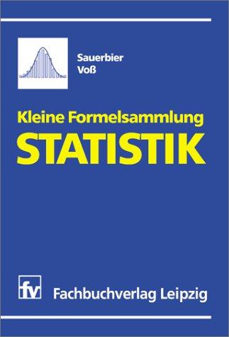 Kleine Formelsammlung Statistik