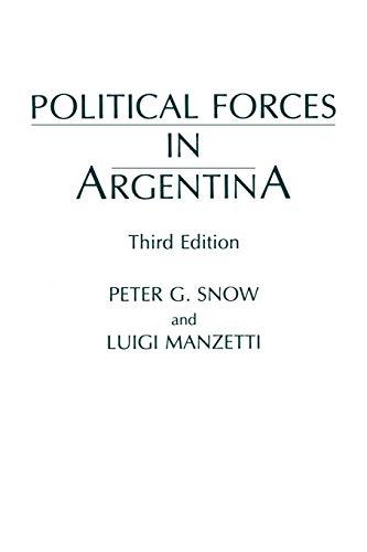 Political Forces in Argentina, Third Edition