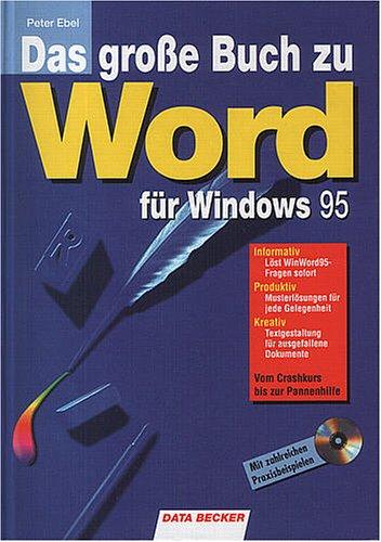 Das große Buch zu Word für Windows 95