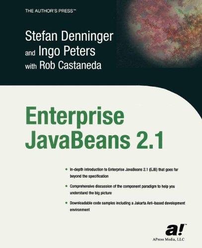 Enterprise JavaBeans 2.1 (Books for Professionals By Professionals)