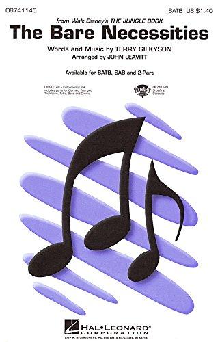 The Bare Necessities (SATB/Piano) - SATB and Piano - Stimme