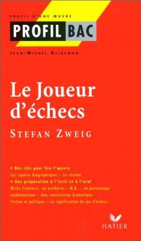 Le joueur d'échecs (1943), Stefan Zweig