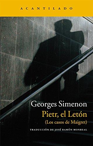 Pietr, el letón (Narrativa del Acantilado, Band 214)