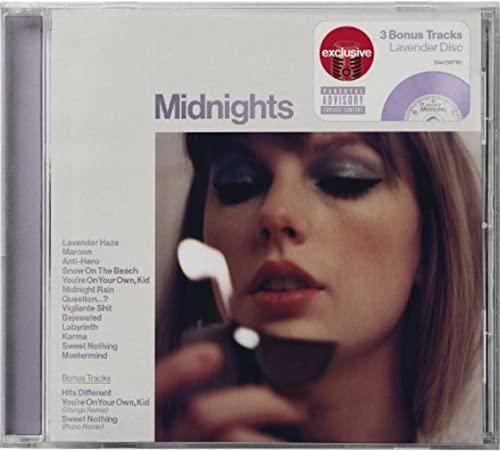 TAYLOR SWIFT Midnights LIMITED EXPANDED TARGET EDITION 3 BONUS TRACKS