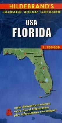 Hildebrand's Urlaubskarten, USA, Florida: Umgebungskarten: Palm Beach - Miami, Orlando - Cape Canaveral, Tampa - St. Petersburg, Apalachicola - ... Tampa. Ortsregister (Hildebrand's USA Maps)