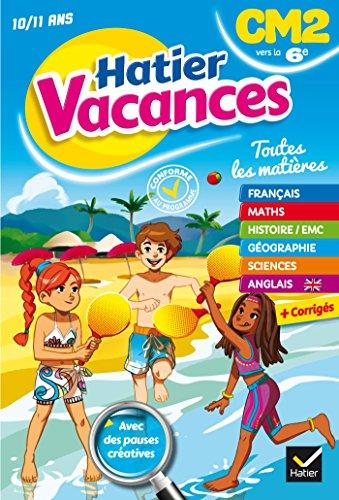 Hatier vacances, CM2 vers la 6e, 10-11 ans