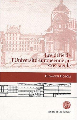 Les défis de l'université européenne au XXIe siècle