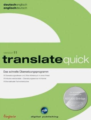 Translate Quick Deutsch Englisch Version 11