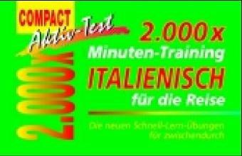 2000 x Minuten-Training, Italienisch für die Reise