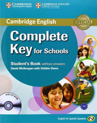 Complete key for schools for Spanish speakers, student's book without answers