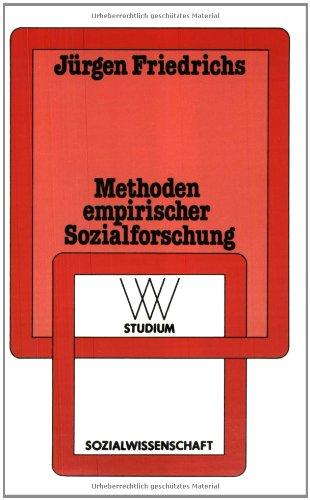 WV Studium, Band 28: Methoden empirischer Sozialforschung