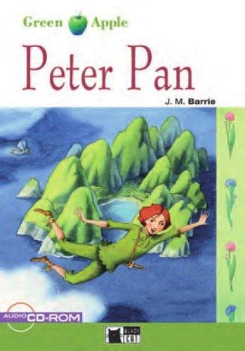 Peter Pan - Buch mit Audio-CD-ROM: Green Apple - Starter (Black Cat Green Apple - Starter)