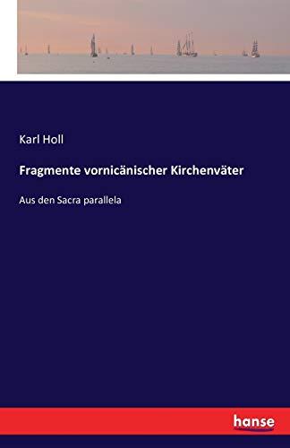 Fragmente vornicänischer Kirchenväter: Aus den Sacra parallela