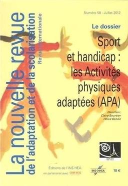 Nouvelle revue de l'adaptation et de la scolarisation (La), n° 58. Sport et handicap, les activités physiques adaptées (APA)