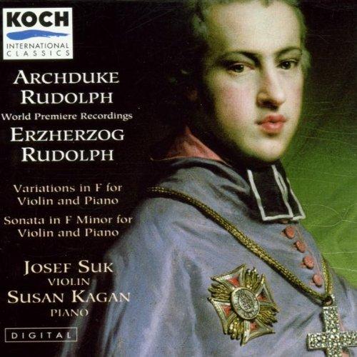 Music Of Archduke Rudolph for Violin