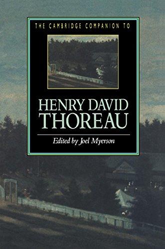 The Cambridge Companion to Henry David Thoreau (Cambridge Companions to Literature)