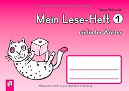 Mein Lese-Heft 1 - einfache Wörter