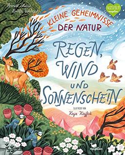 Kleine Geheimnisse der Natur - Regen, Wind und Sonnenschein: Ein Sachbilderbuch für Kinder ab 4 Jahren