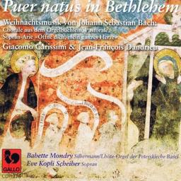 Weihnachtsmusik-Puer Natus in Bethlehem