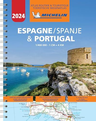 Espagne & Portugal 2024 : atlas routier & touristique. Spanje & Portugal 2024 : toeristische Wegenatlas