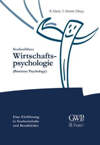 Studienführer Wirtschaftspsychologie: Business Psychology