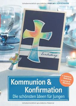 Kommunion und Konfirmation - Die schönsten Ideen für Jungen