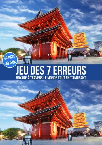 Jeu des 7 Erreurs - Voyage à Travers le Monde Tout En T'Amusant: Visite différents continents, pays et capitales tout en jouant.