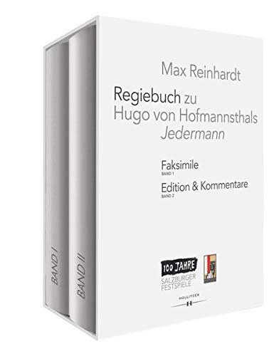 Regiebuch zu Hugo von Hofmannsthals "Jedermann": Band 1: Faksimile | Band 2: Edition & Kommentare