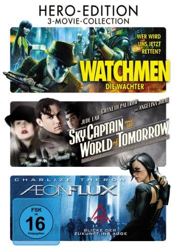 Aeon Flux / Sky Captain And The World Of Tomorrow / Watchmen - Die Wächter [3 DVDs]