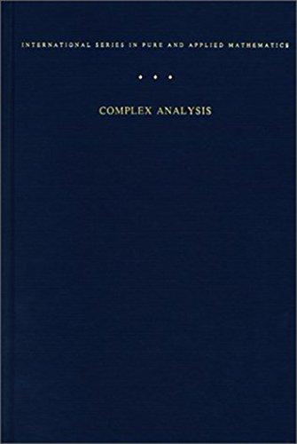 Complex Analysis Complex Analysis Complex Analysis: An Introduction to the Theory of Analytic Functions of One Can Introduction to the Theory of ... Series in Pure and Applied Mathematics)