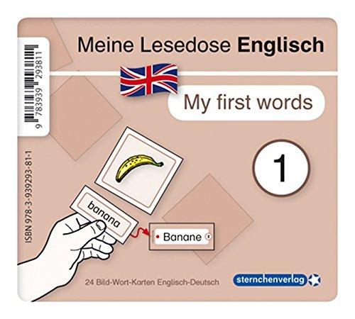 Meine Lesedose Englisch 1 - My first words: 24 Bild-Wort-Karten