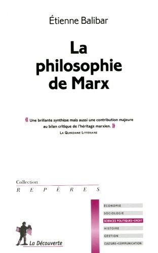 La philosophie de Marx