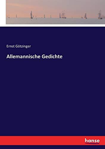 Allemannische Gedichte