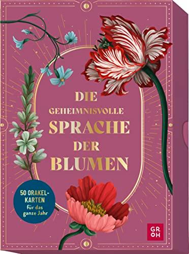 Die geheimnisvolle Sprache der Blumen - 50 Orakelkarten für das ganze Jahr: Historische Illustrationen und Bedeutungen in veredelter Box (Geschenke für Naturliebhaber und Gartenfreunde)