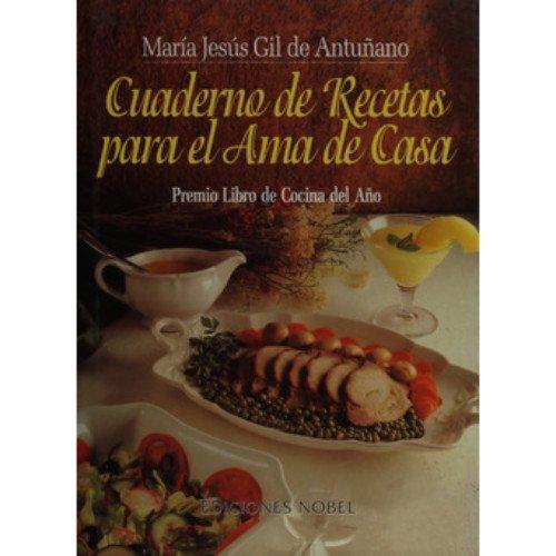 Cuaderno de recetas para el ama de casa