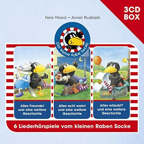 Der Kleine Rabe Socke - 3-CD Hörspielbox Vol.1