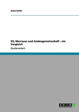 EU, Mercosur und Andengemeinschaft - ein Vergleich