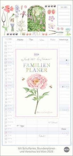 Judith Glover: Familienplaner 2024