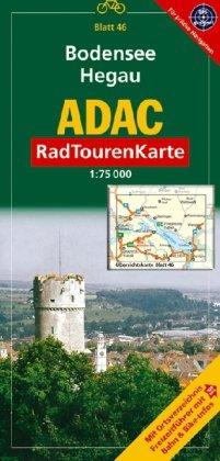 ADAC RadTourenKarte 46 Bodensee, Hegau