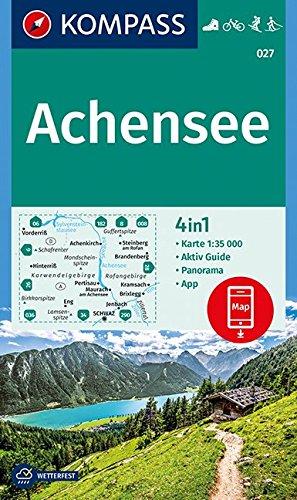 Achensee: 4in1 Wanderkarte 1:35000 mit Panorama und Aktiv Guide inklusive Karte zur offline Verwendung in der KOMPASS-App. Fahrradfahren. Skitouren. Langlaufen. (KOMPASS-Wanderkarten, Band 27)