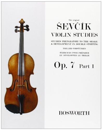 Sevcik Violin Sudies. Opus 7 Part 1. Triller-Vorstudien