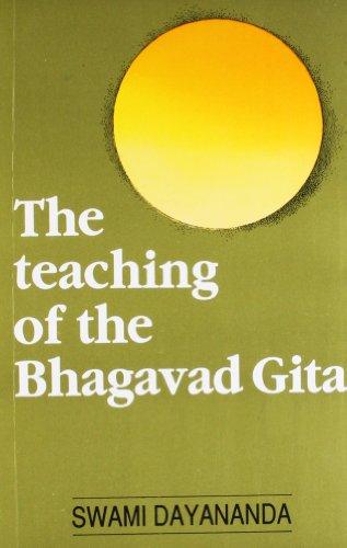 The Teaching of the Bhagavad Gita